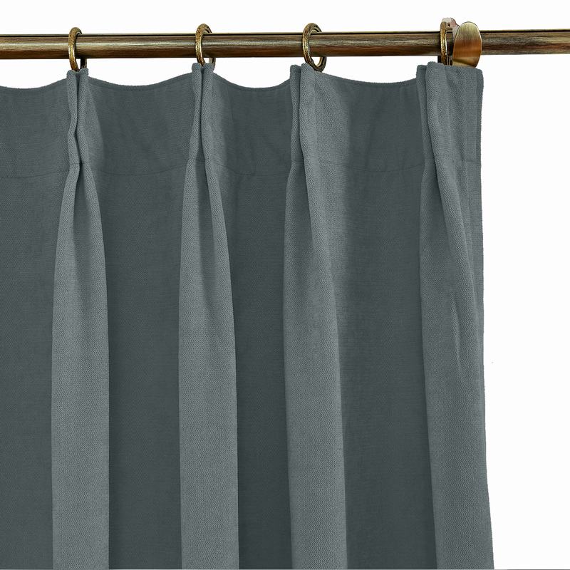 KANTE Polyester Cotton Drapery With Lining Curtains