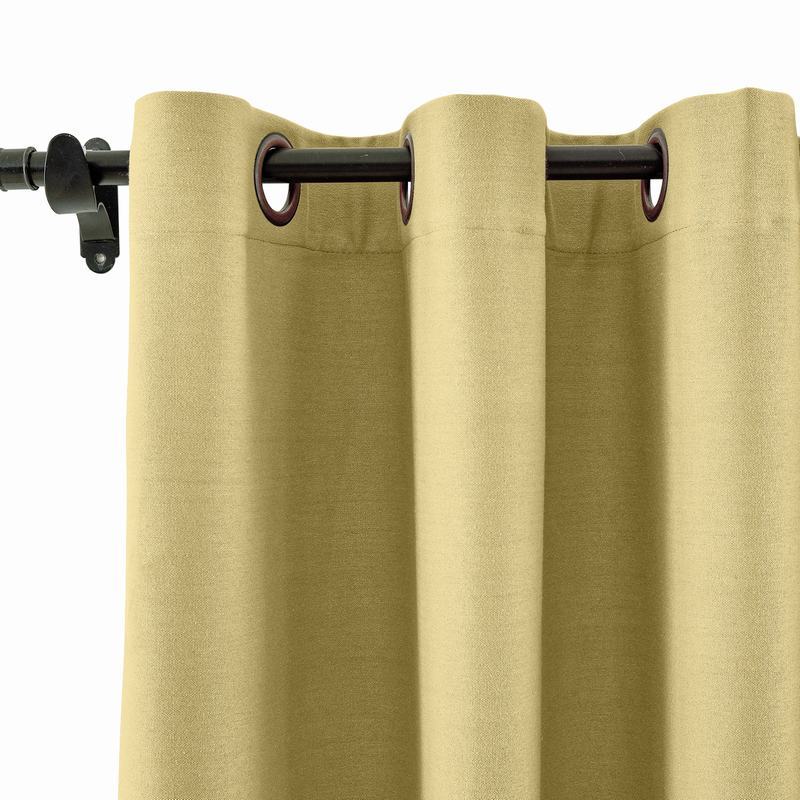 CUSTOM Capri Khaki Blackout Curtains with Liner