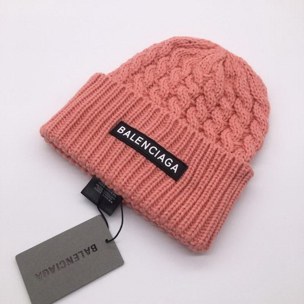 官网同步20秋季最新款-balenciaga新款毛线针织帽子，专柜同步，冬季必备款