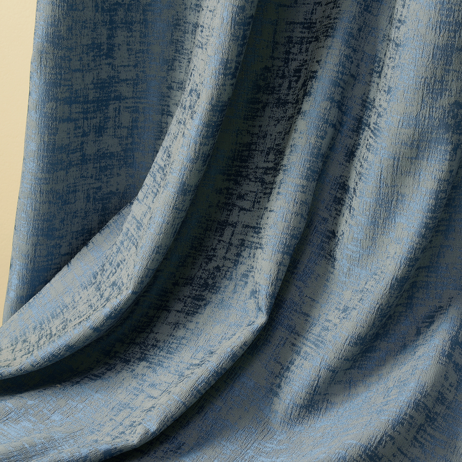 Woodgrain Jacquard Curtain Drapery SANDER