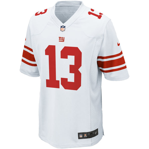 Youth New York Giants Odell Beckham Jr. Nike White Game Jersey