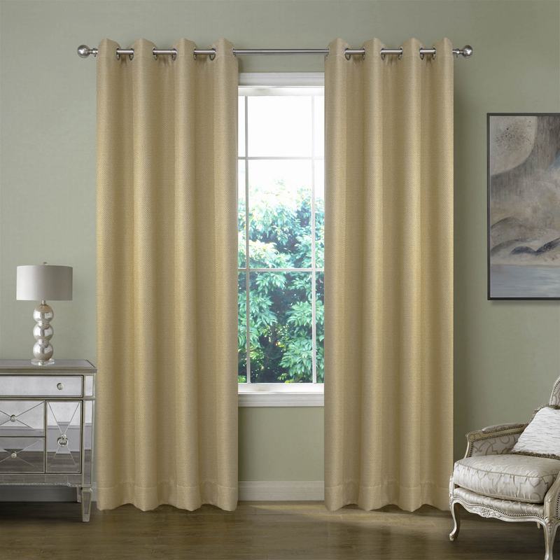 Waffle Woven Blackout Curtain HELMUT