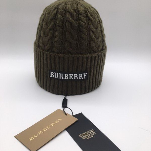 官网同步20秋季最新款-Burberry新款毛线针织帽子，专柜同步，冬季必备款