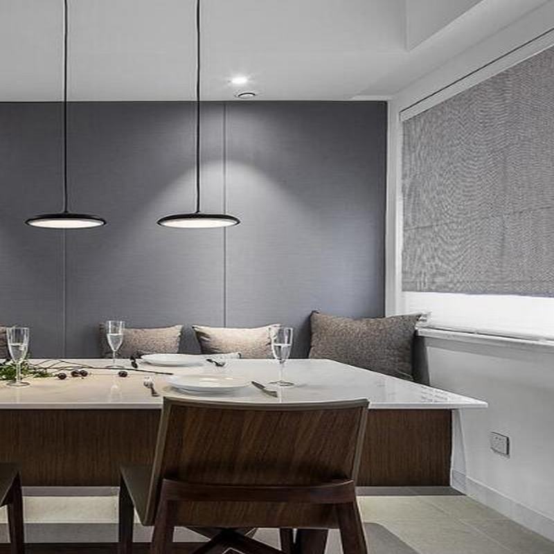 Herringbone Cotton Linen Roman Shade In Blue Purple