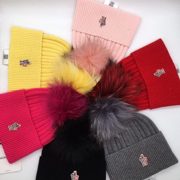 官网同步20秋季最新款-Moncler新款针织帽，独家定制超大毛球，特别火爆，采用精选毛线，手感超柔软，弹性极佳