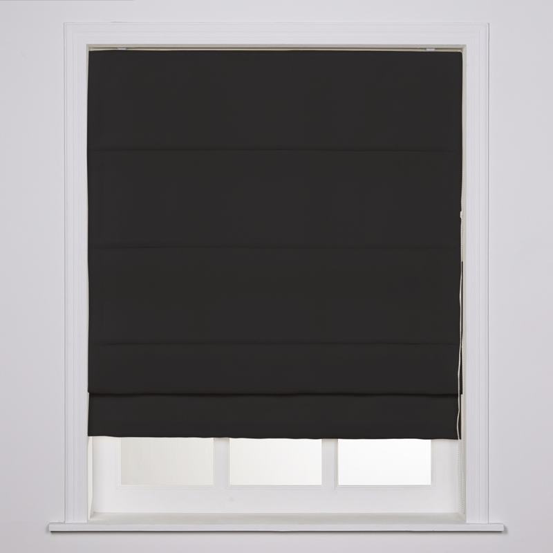 YEFFA Polyester Room Darkening Roman Shade