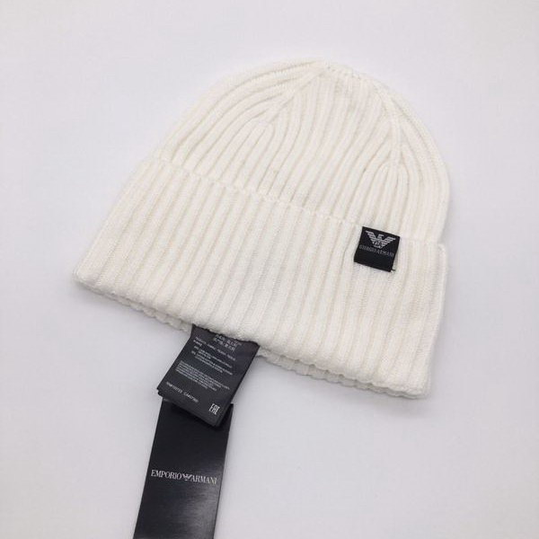 官网同步20秋季最新款-armani新款毛线针织帽子，专柜同步，冬季必备款