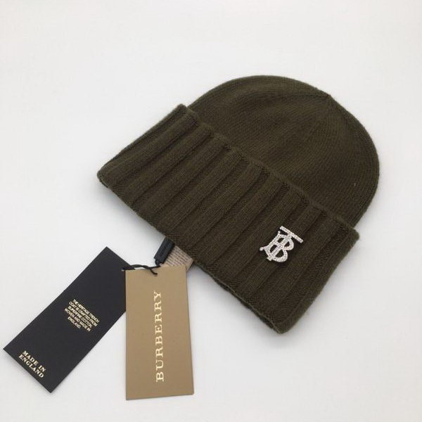 官网同步20秋季最新款-Burberry新款毛线针织帽子，专柜同步，冬季必备款