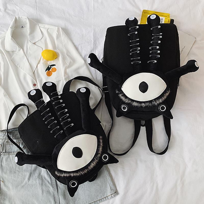 Monster Canvas Casual Backpack EG0573