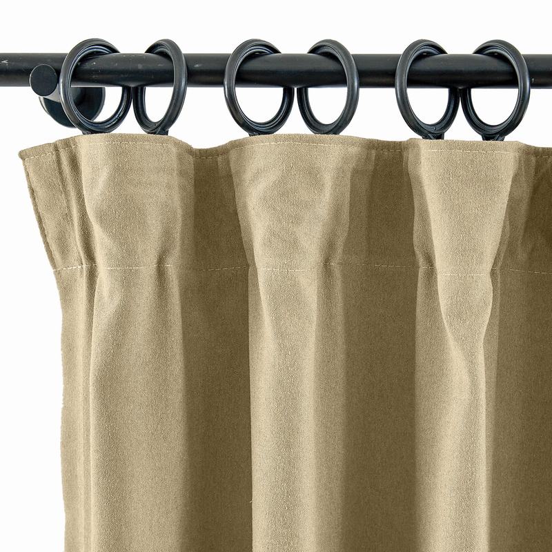 Room Darkening Curtain Drapery Panel YEFFA