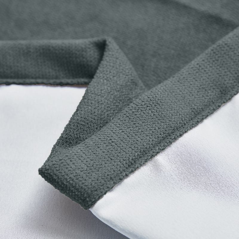 KANTE Polyester Cotton Drapery With Lining Curtains