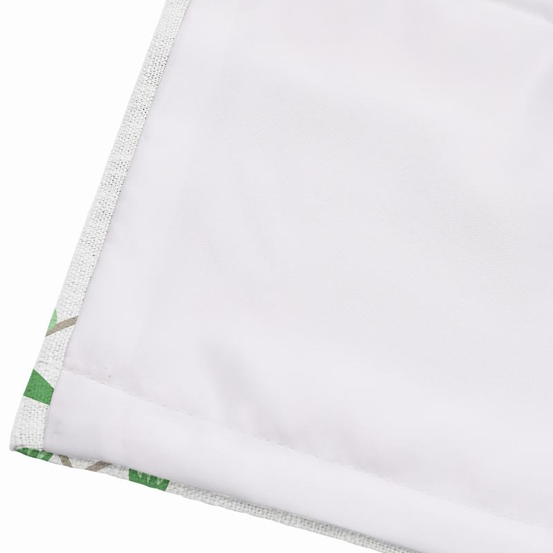 GARDEN Nature Print Polyester Linen Roman Shade