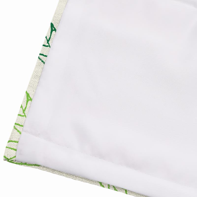 TUSCANY Nature Print Polyester Linen Roman Shade