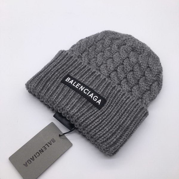 官网同步20秋季最新款-balenciaga新款毛线针织帽子，专柜同步，冬季必备款