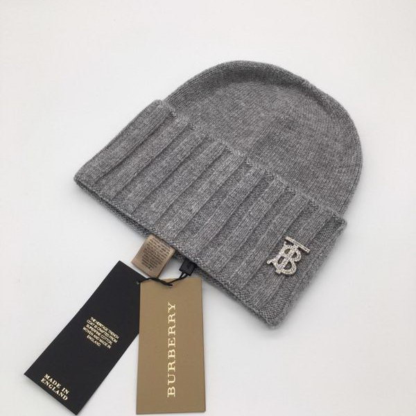 官网同步20秋季最新款-Burberry新款毛线针织帽子，专柜同步，冬季必备款