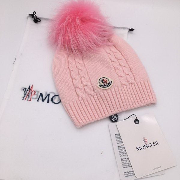 官网同步20秋季最新款-Moncler新款针织帽，独家定制超大毛球，特别火爆，采用精选毛线，手感超柔软，弹性极佳