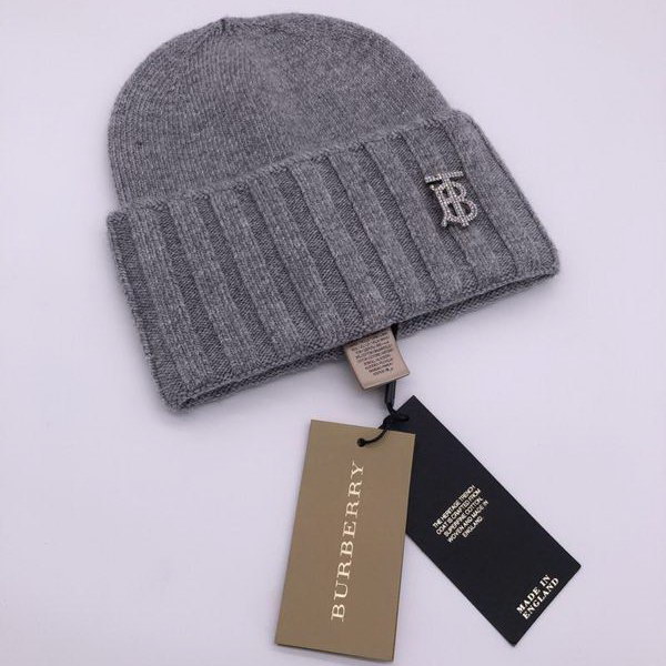 官网同步20秋季最新款-Burberry新款毛线针织帽子，专柜同步，冬季必备款