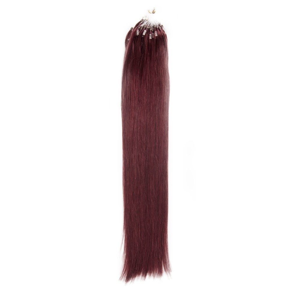 100s 0.5g/S Straight Micro Loop Hair Extensions #99J