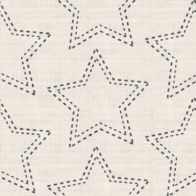 Geometric Print Polyester Linen Curtain Drapery BAOBEI