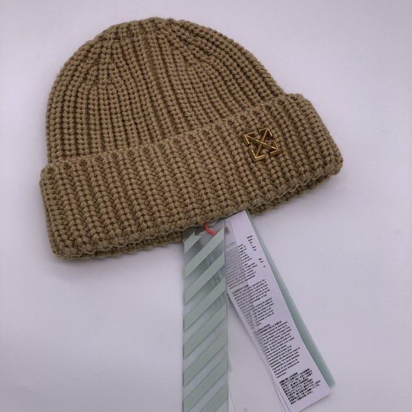 官网同步20秋季最新款-offwhite新款毛线针织帽子，专柜同步，精选毛线，手感超柔软，冬季必备款