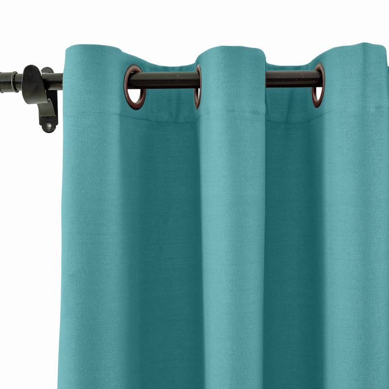 CUSTOM Capri Pagoda Blue Blackout Curtains with Liner