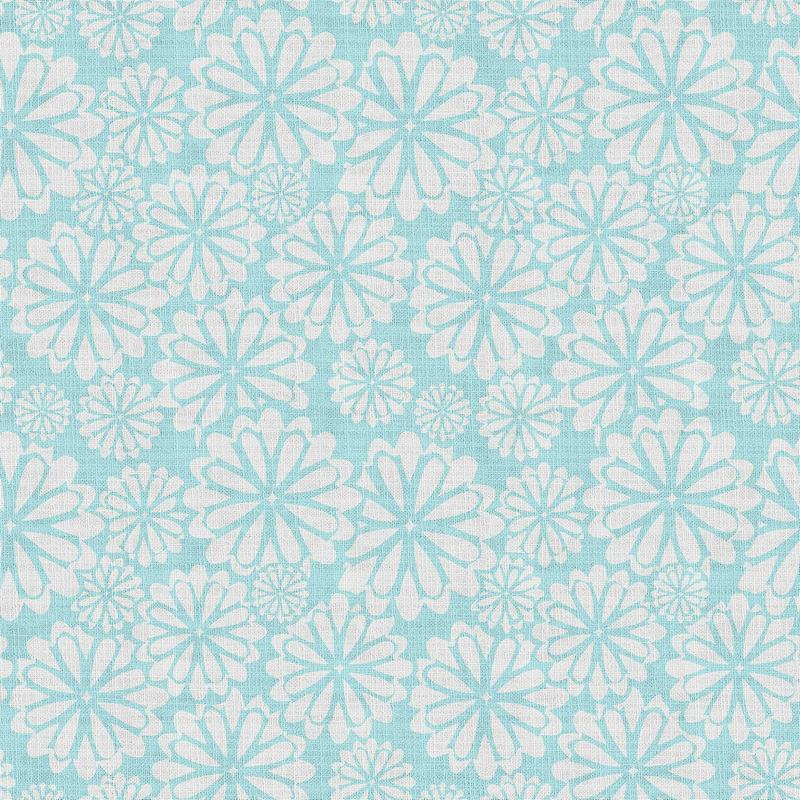 Geometric Print Polyester Linen Curtain Drapery CROWN