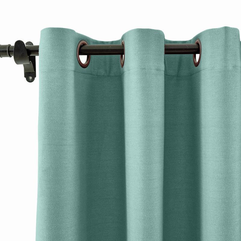 CUSTOM Capri Turquoise Blackout Curtains with Liner