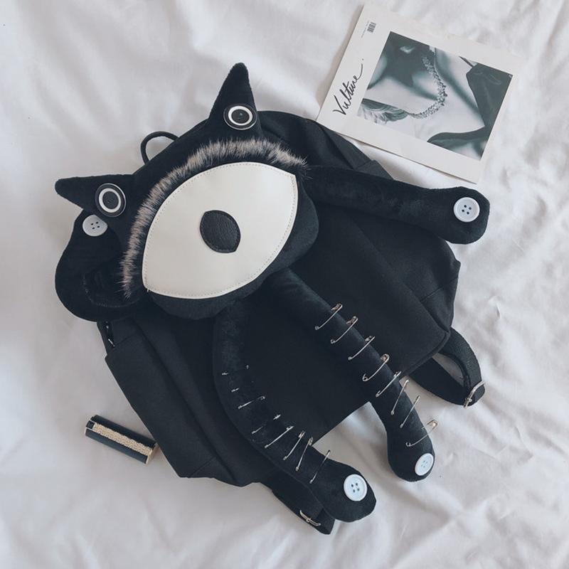 Monster Canvas Casual Backpack EG0573