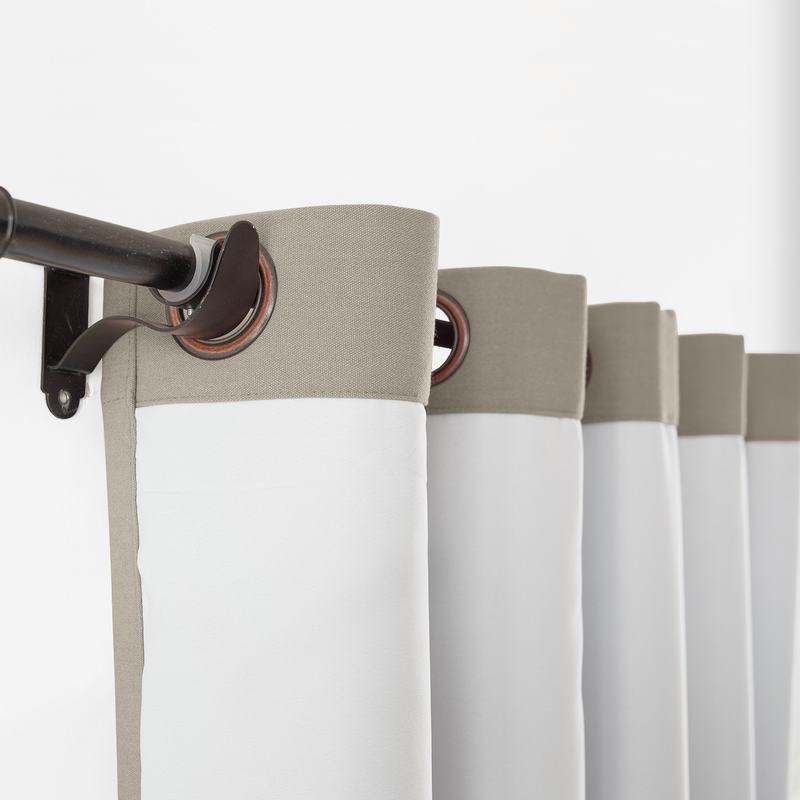 CUSTOM Capri Cashmere Blackout Curtains with Liner