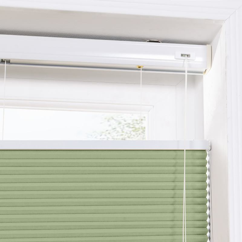 SHELTON Blackout Cellular Shade Top Down Bottom Up Honeycomb Blinds with White Backing Lift Loop Control