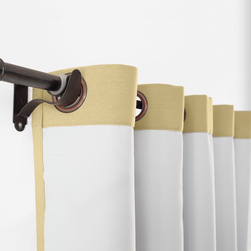 CUSTOM Capri Sunflower Blackout Curtains with Liner