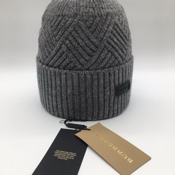 官网同步20秋季最新款-Burberry新款毛线针织帽子，专柜同步，冬季必备款