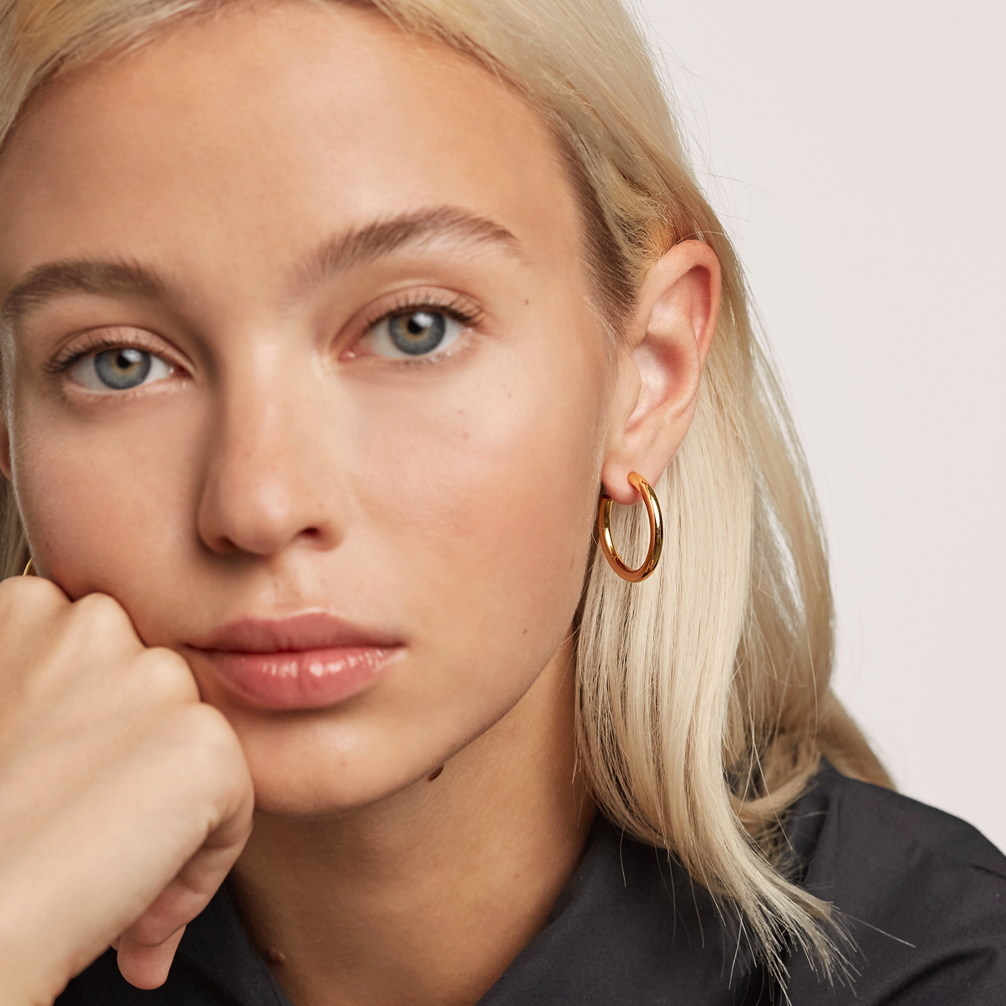 Supreme Cloud Gold Earrings