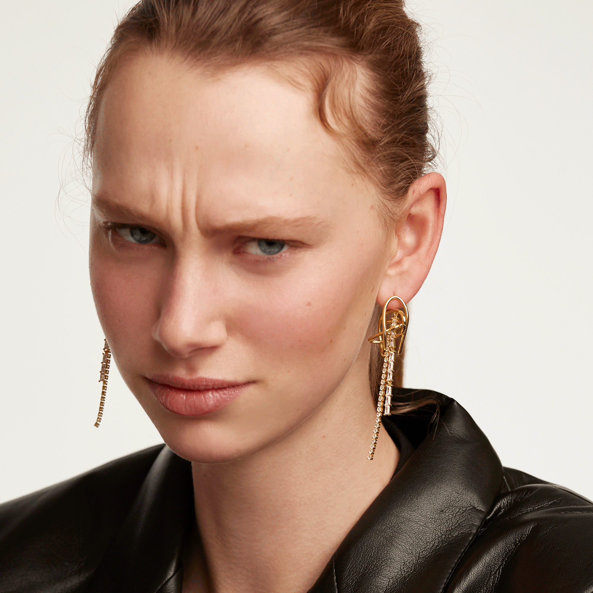 Aisha Gold earrings