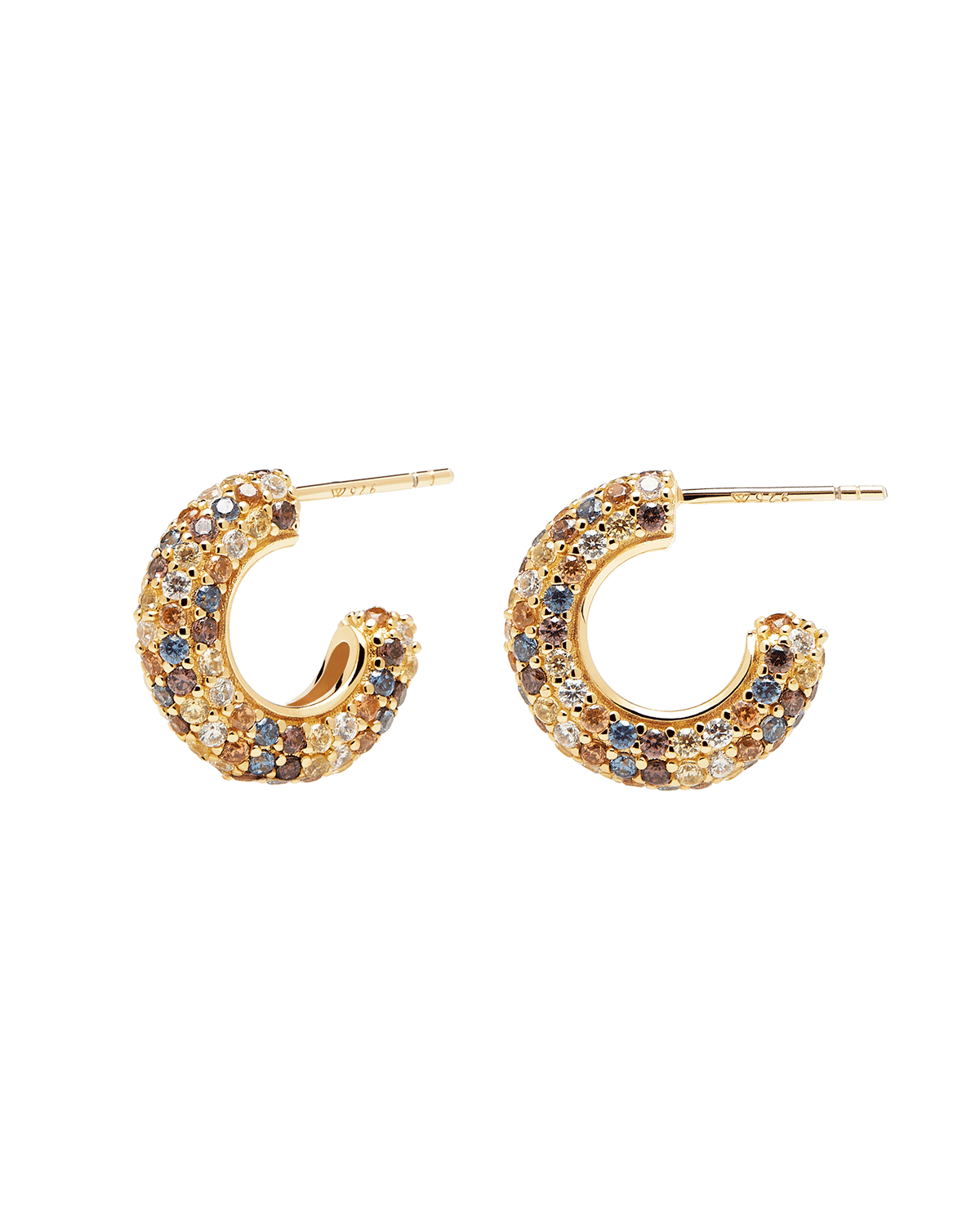 Tiger Gold Earrings