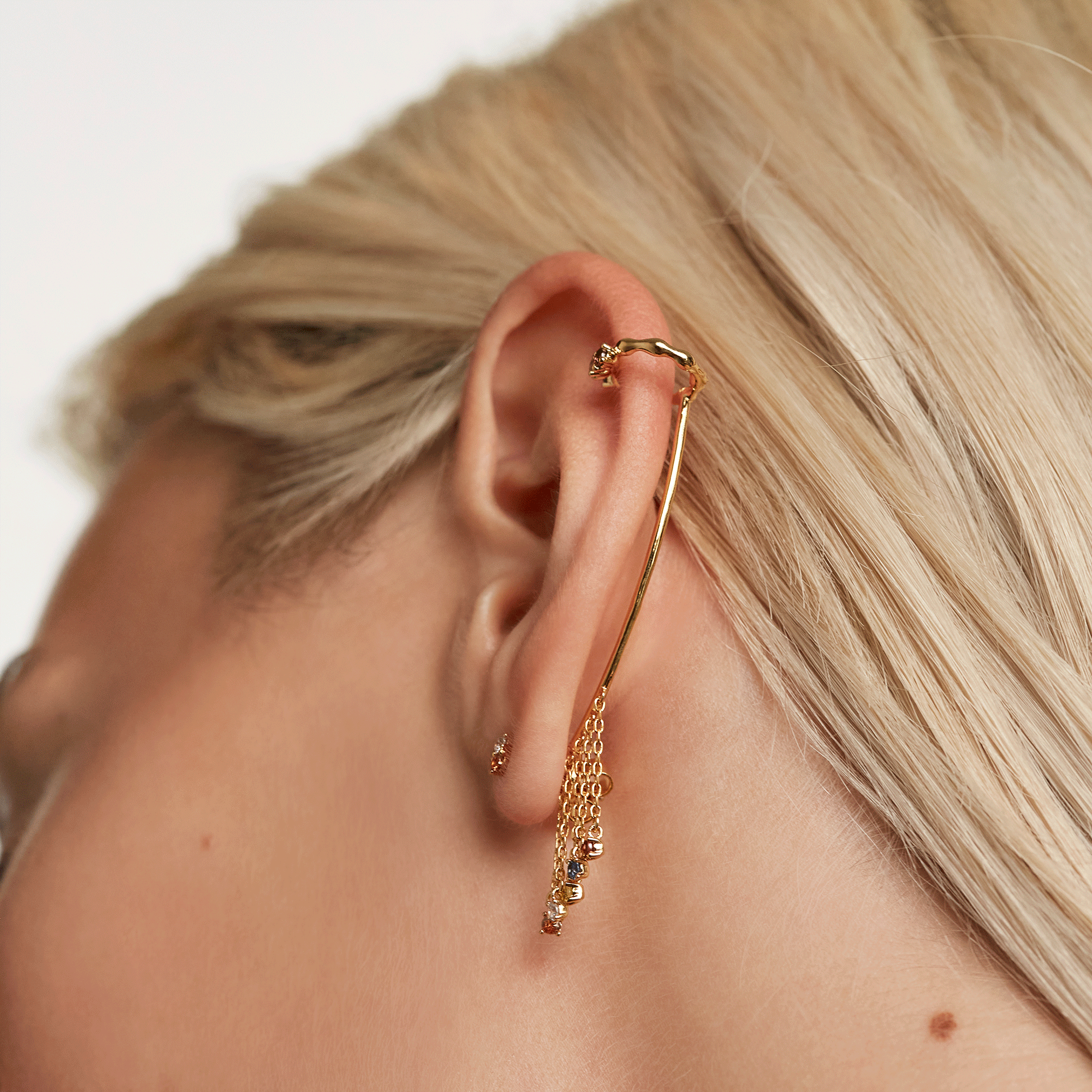 Pegasus Gold Earrings