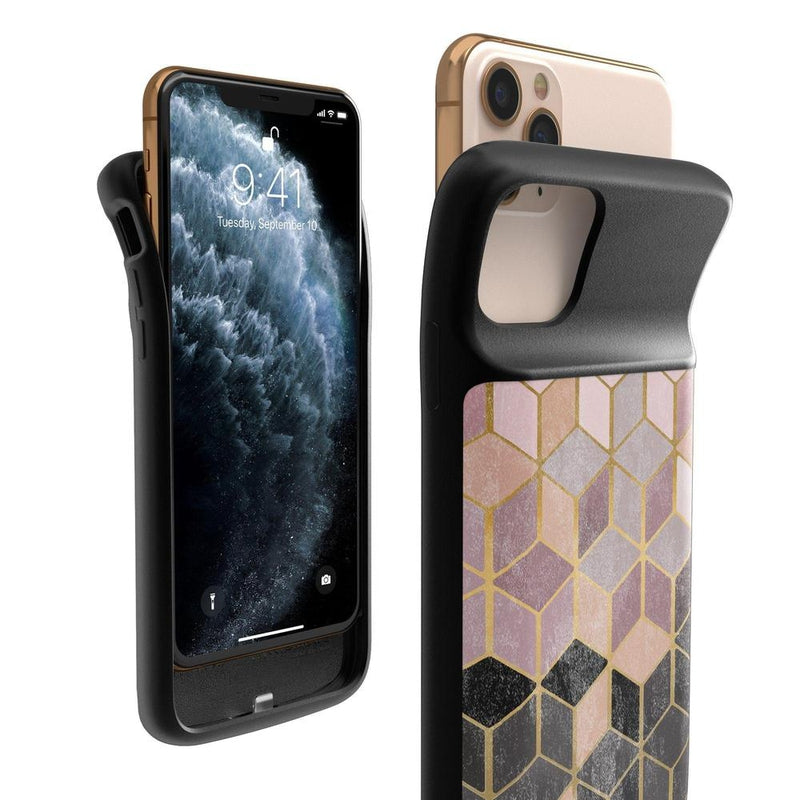 Geo Rose Gold Marble Case