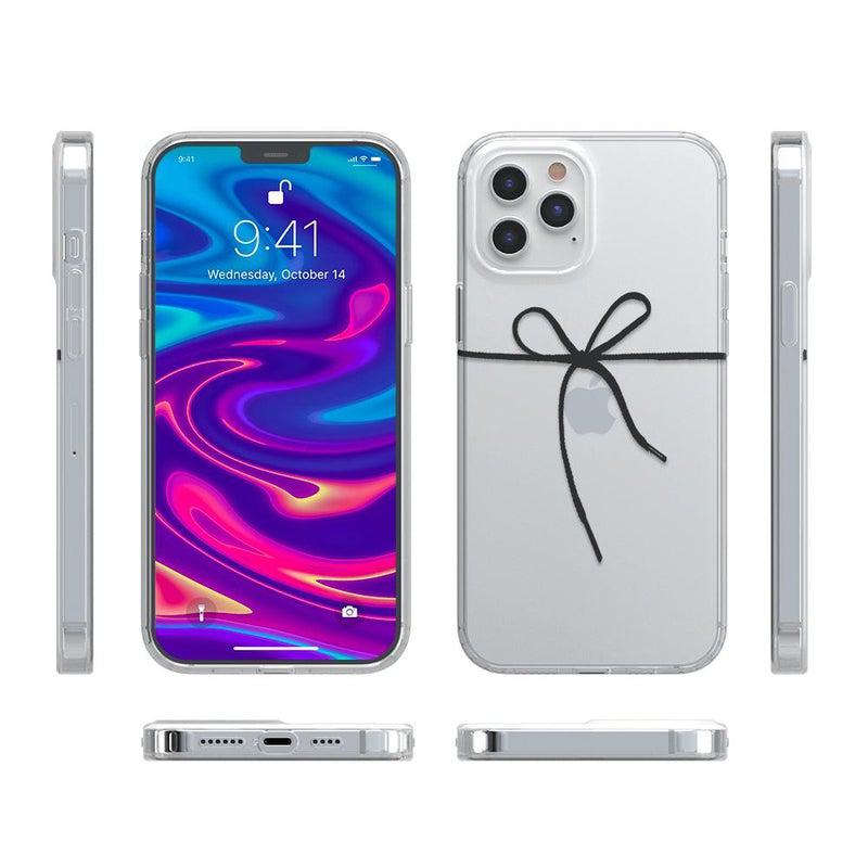 Knot Over U Clear Ribbon Case