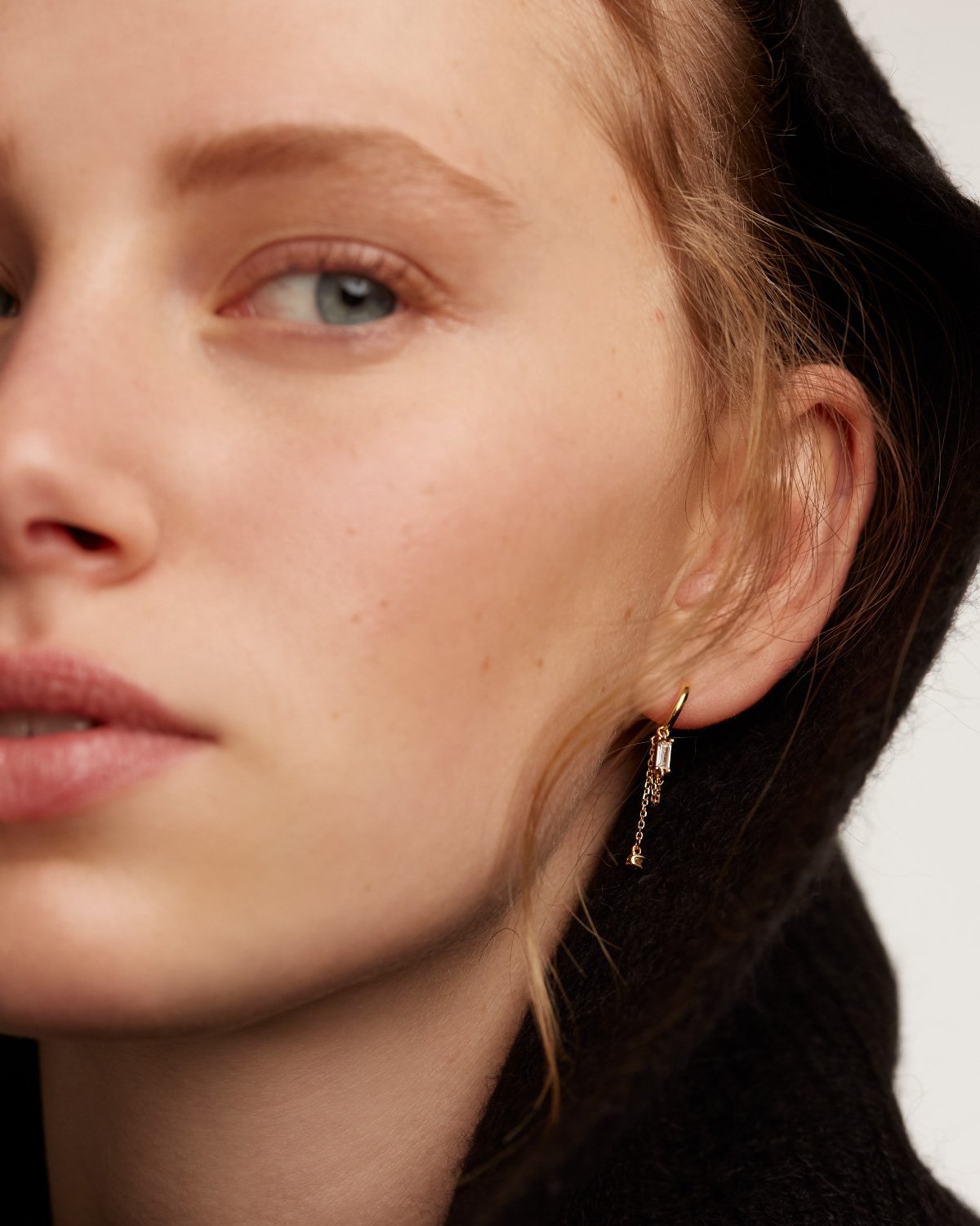 GRID Salma Gold Earrings