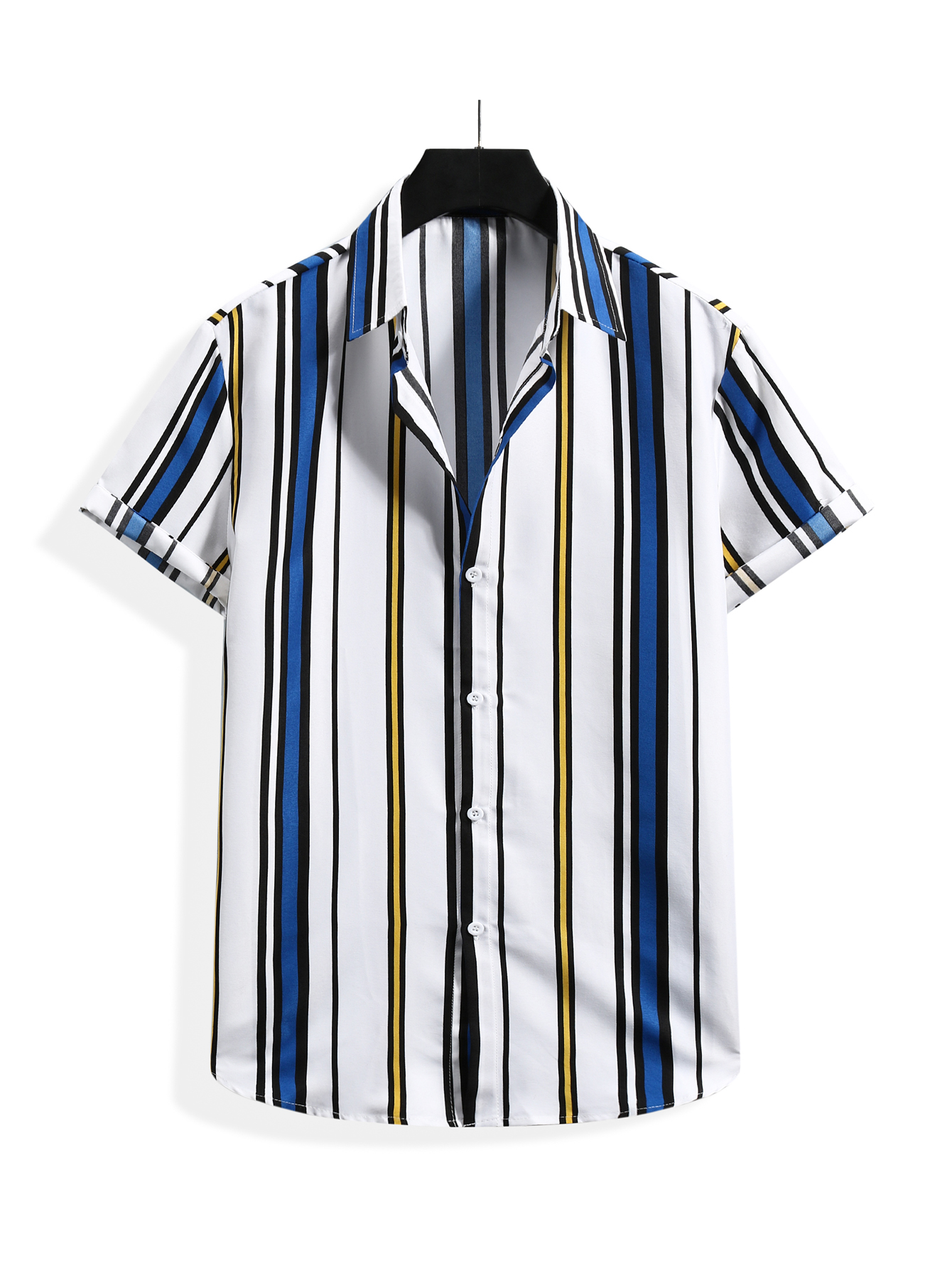 Mens Printed Holiday Short Sleeve Shirts