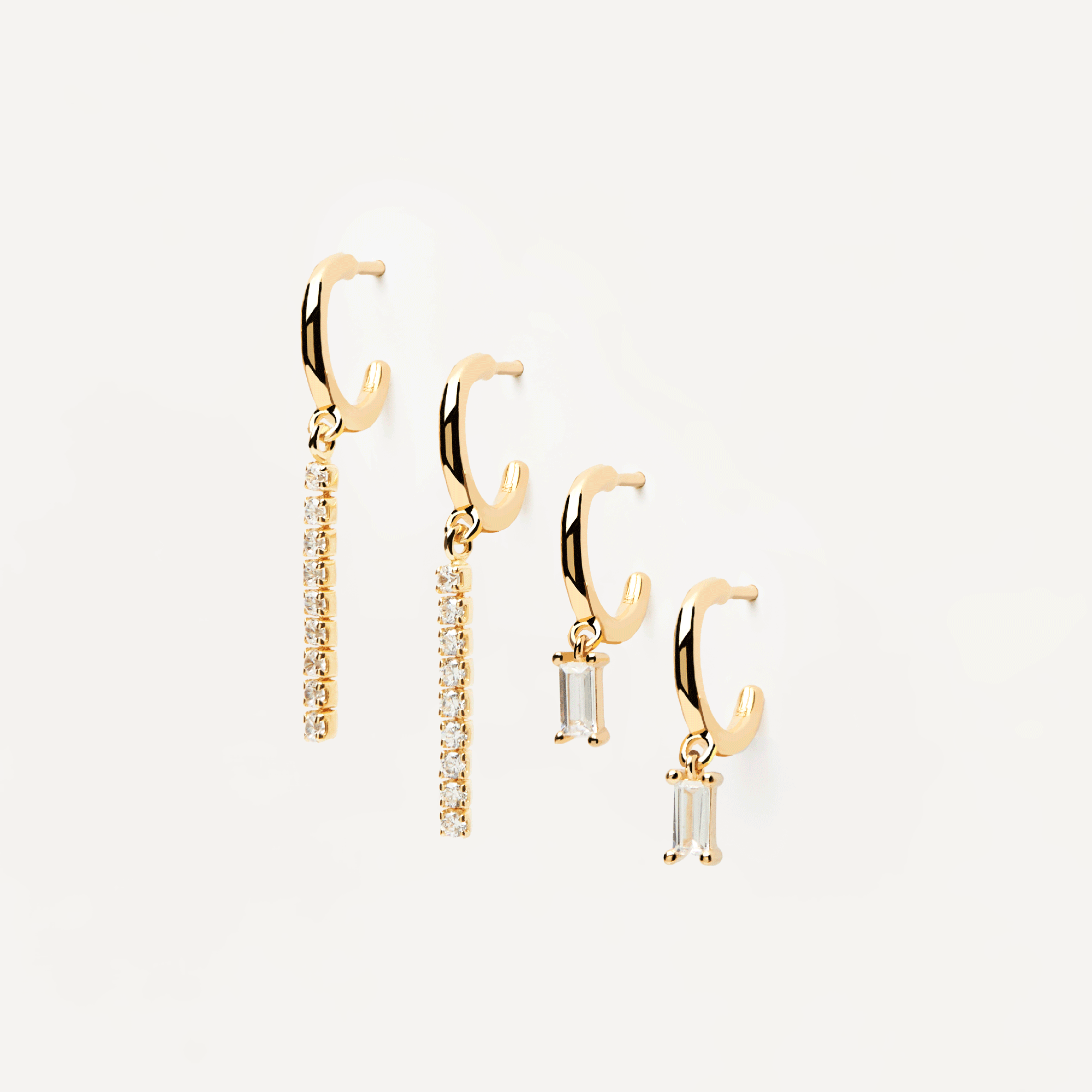 Amani Gold Earrings Bundle
