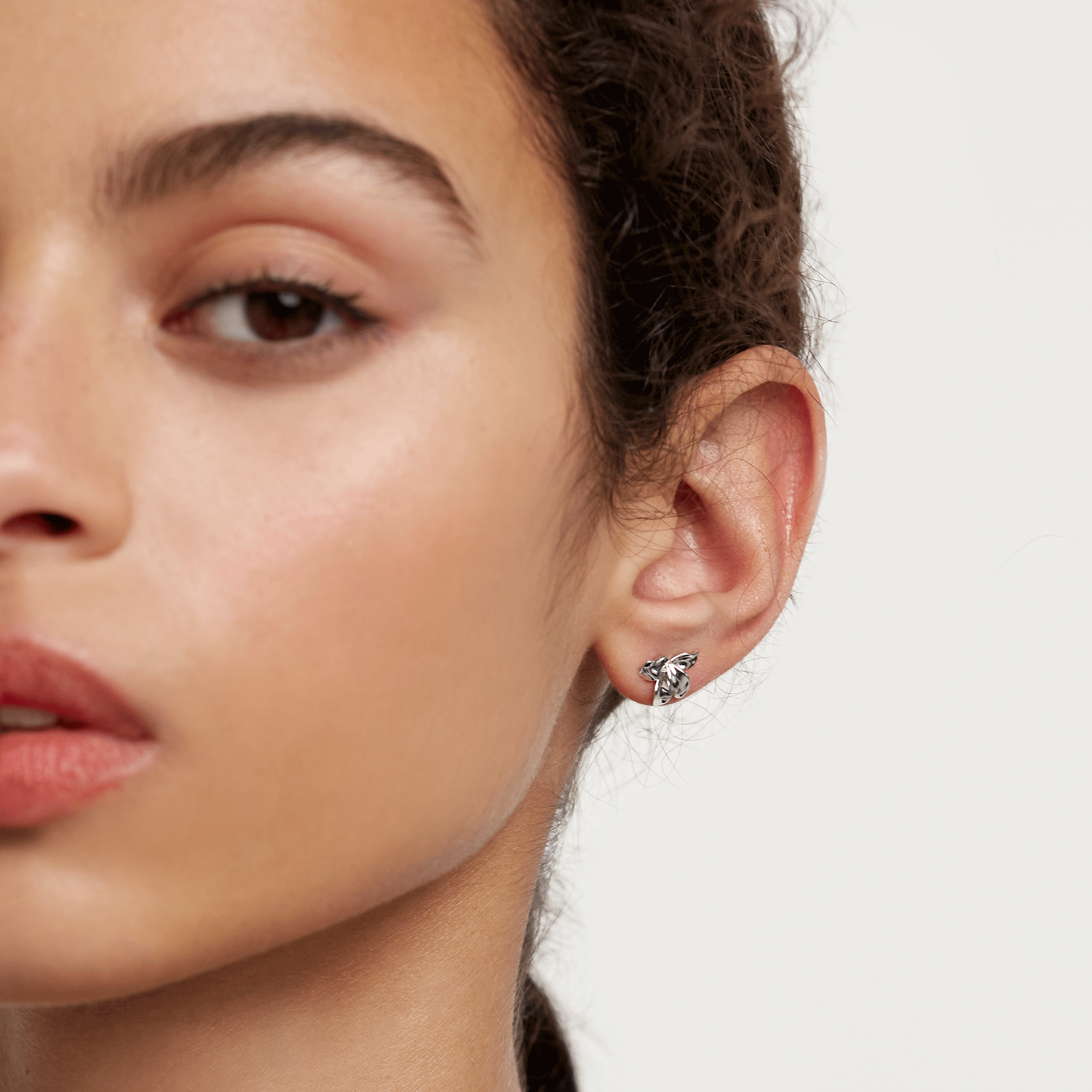 Narcise Silver Earrings