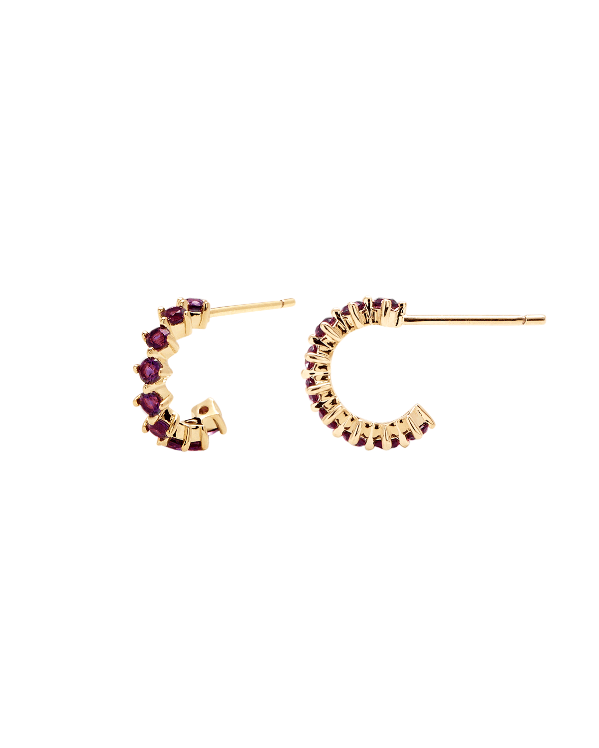 Violet Bird earrings