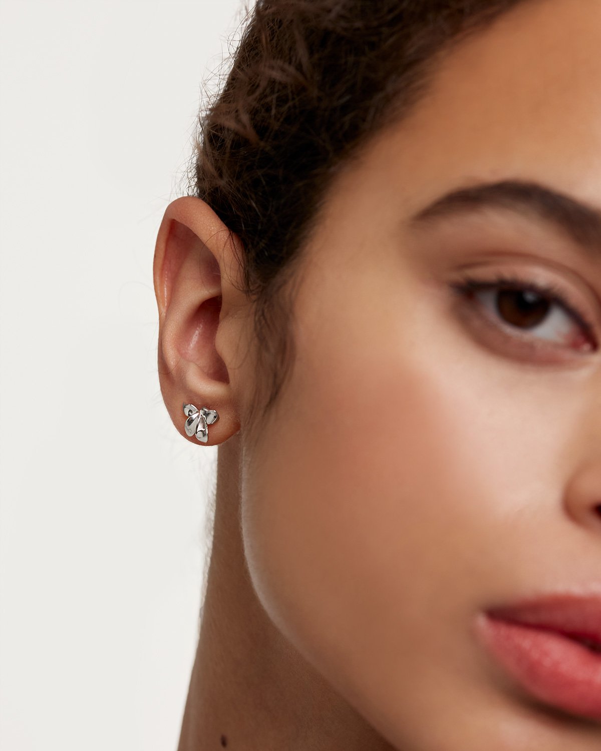 Narcise Silver Earrings