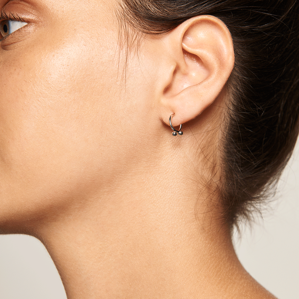 Aura Silver Earrings