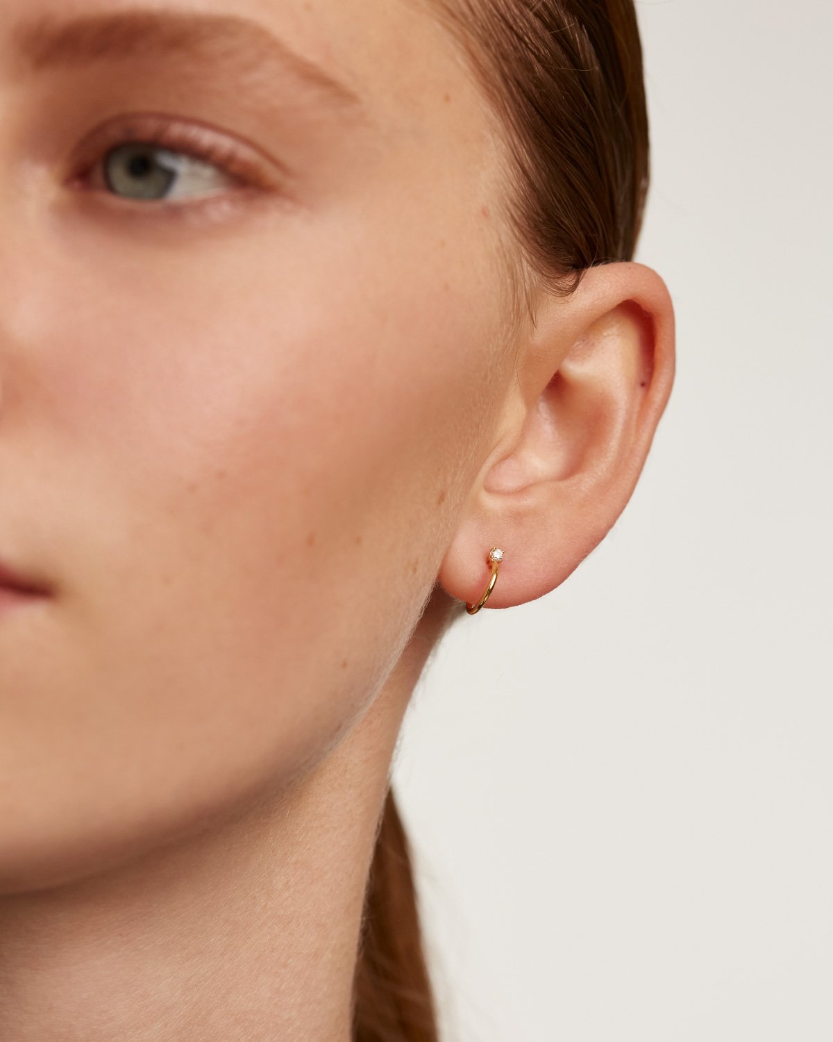 GRID Kita Gold Earrings