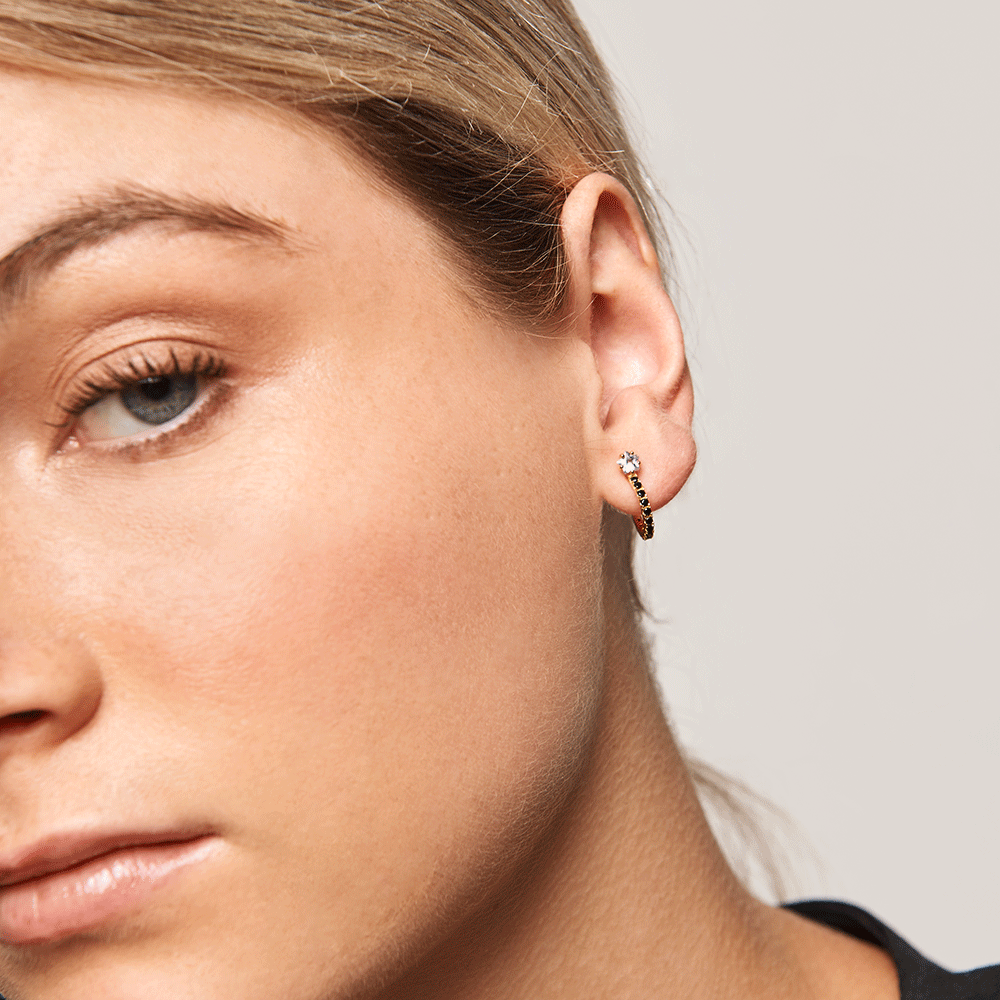 Nebula Gold Earrings