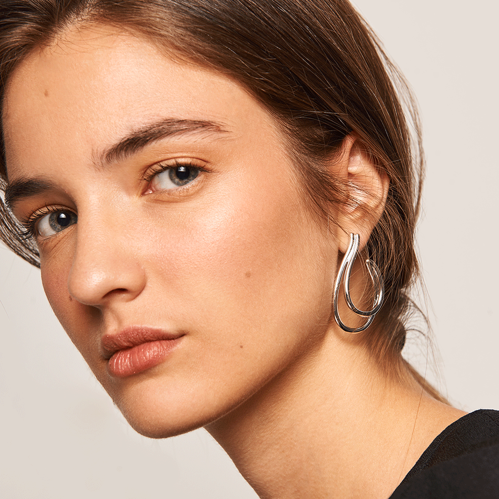 Koko Silver Earrings 001