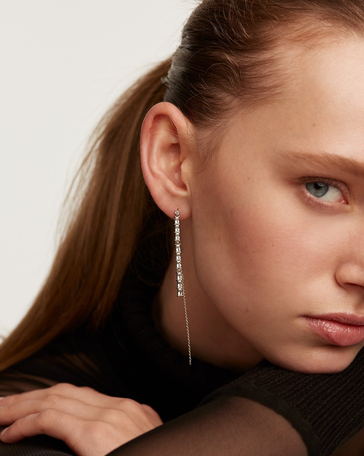 Idris Silver earrings