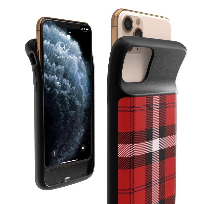 As if! Red Plaid iPhone Case